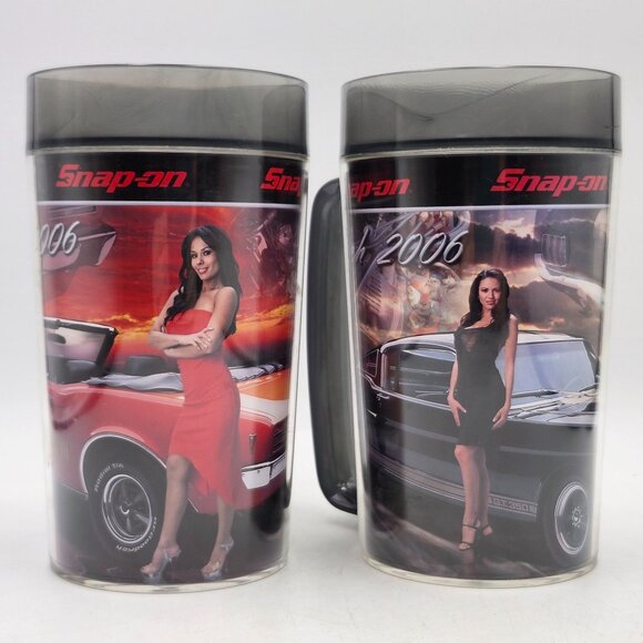 Snap-On January March 2006 Calendar Collector Mugs American Muscle Cars Models - Picture 1 of 8